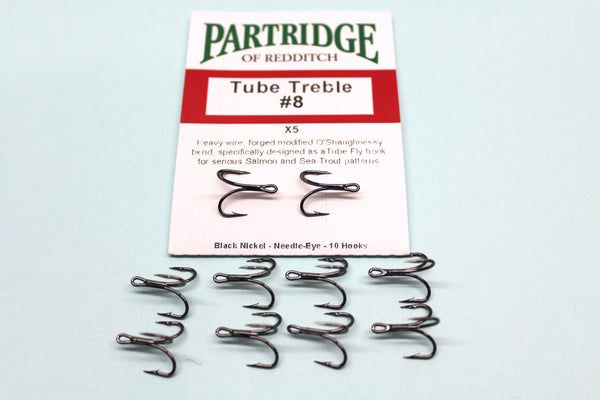 Fulling Mill Tube Double Hooks 12 per Pack Black Nickel Assorted Sizes –  D.FORBES FLYTYING MATERIALS