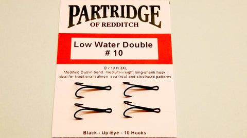Veniard Hooks Low Water Double (Pack Of 25) Size 10 Salmon Fly Fishing Hooks